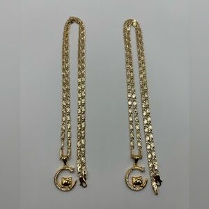 Hello kitty gold plated necklace
